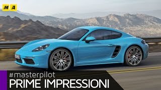 Porsche Cayman 718 | Primo test [ENGLISH SUB]