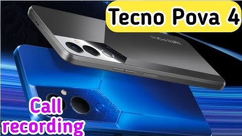 Call Recording Setting In Tecno Pova 4, Auto Call Recording Problem Solve In Tecno Pova 4 Tecno
