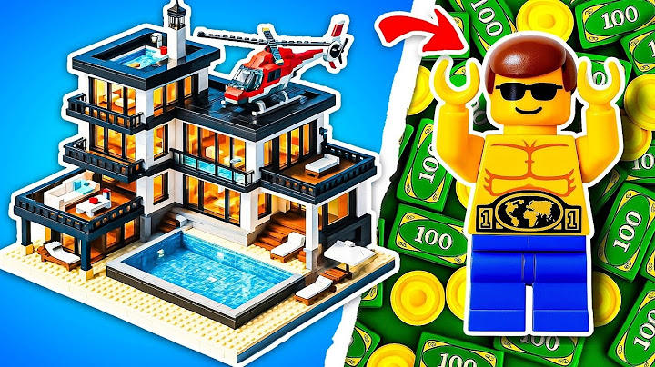 I built a LUXURY Resort in LEGO!
