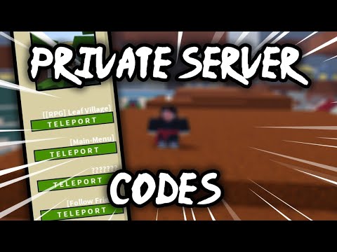 FREE SHINOBI LIFE 2 PRIVATE SERVER CODES : u/Appropriate ...