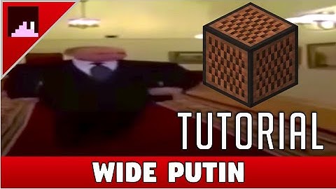 Wide Putin Meme Minecraft Noteblock Tutorial (Song for Denise) | Meme song Noteblock Tutorial