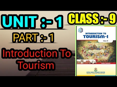 tourism subject class 9