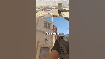 Trick Enemies With This Crazy Mirage Smoke! 🔥 #cs2