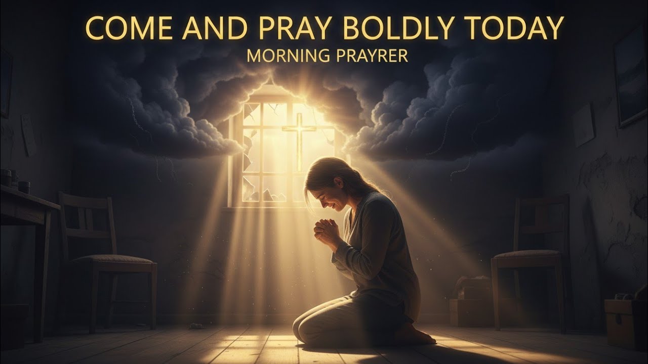 Jesus Understands Our Weakness, So Pray Boldly | Blessed Morning Prayer ...