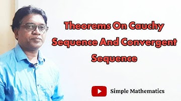 Metric Space : Theorem On Cauchy Sequence And Convergent Sequence