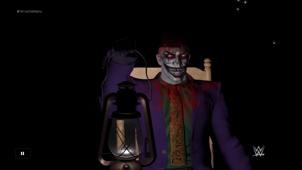 WWE 2K17 - THE JOKER Entrance ( DLC )