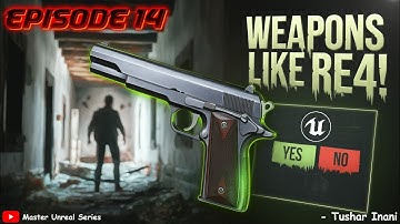 How to Add Weapons in Unreal Engine 5 | UE5 Weapon System | Master Unreal Series | Episode 14