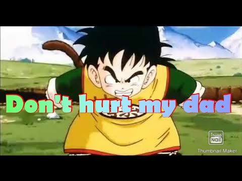 Goku realized his son Gohan is stronger then he is💪💪(DBZ)