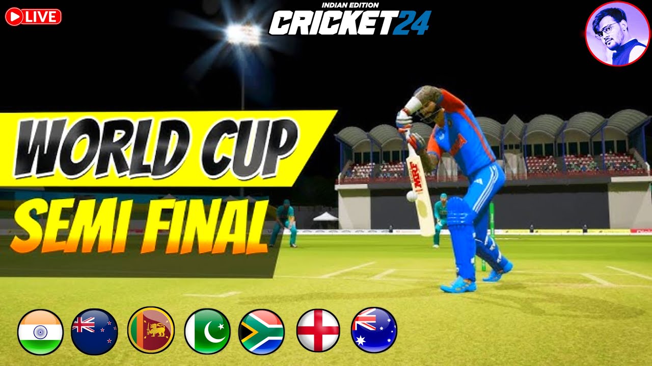 🔴LIVE: T20 WC 2024 in Cricket 24 🏆