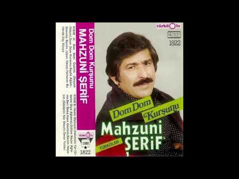 MAHZUNİ  ŞERİF  DOM DOM KURŞUNU.TÜRKÜOLA  1822  ORJİNAL KASET.1985 YILI