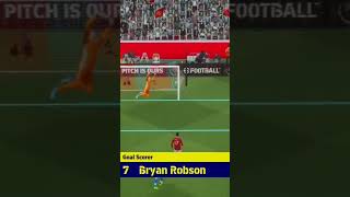 bryan robson blitz curler top corner pes #pes #football #blitzcurl #manchesterunited #goal #weeknd