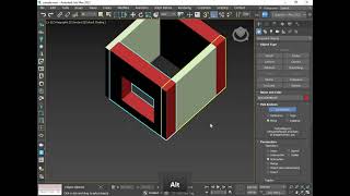 how to proboolean option for make window in 3ds max in 2024