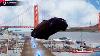 Asphalt 9: Advert Calendar Event Day 1 (The City By The Bay 01:19.228)