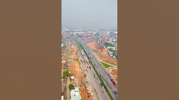 Nút giao Tân Vạn - vành đai 3 đang xây dựng