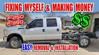 F250 Bed removal | F250 bed installation | How to replace f250 bed | f350 2011 2012 2013 2014 2015 by Mile High Campers 49,934 views 3 years ago 9 minutes, 45 seconds