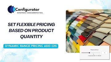 8. Dynamic Range Pricing Add-On – Flexible Product Pricing for WP Configurator