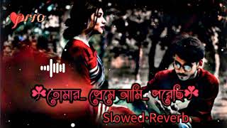 Tomar Preme Ami Porechi Slowed Reverb Bangla Lofi Song