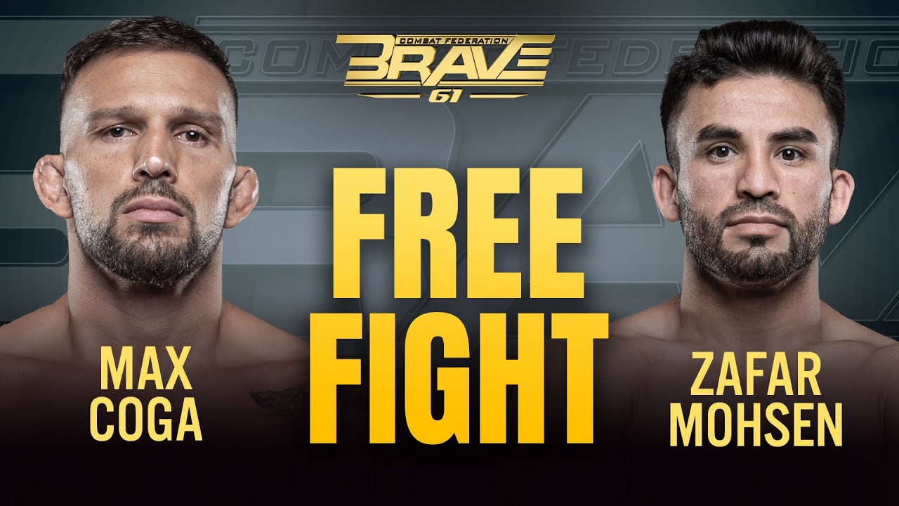 Max Coga vs Zafar Mohsen | FULL FIGHT |  BRAVE CF 61