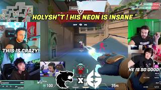 FNS, Sliggy, Tarik &amp; S0m Reacts to FURIA vs EG Crazy Moments in VCT Stage 1