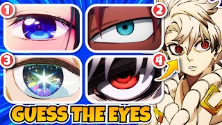 GUESS THE ANIME BY EYES 👁️🔥 (Hard ➜ Very Easy) screenshot 4