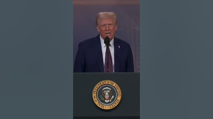 Trump: 'There are only TWO genders'