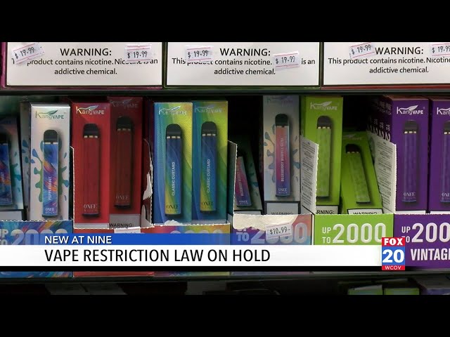 Vape law blocked: Alabama judge halts new sales restrictions - YouTube