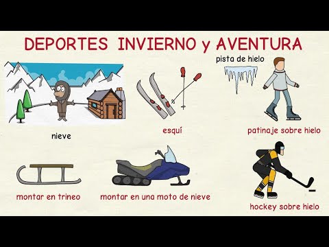 Aprender español: Deportes de invierno 🎿 y aventura 🏍 (nivel avanzado)