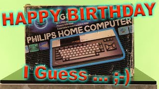 Philips VG-8020 MSX Retro Computer unboxing