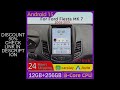 9.7 inch Car Radio For Ford Fiesta MK7 2008-2019 Auto Radio Android15 Multimedia Player Video Naviga