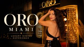Miami’s Most Beautiful Restaurant? | ORO Miami Beach Review