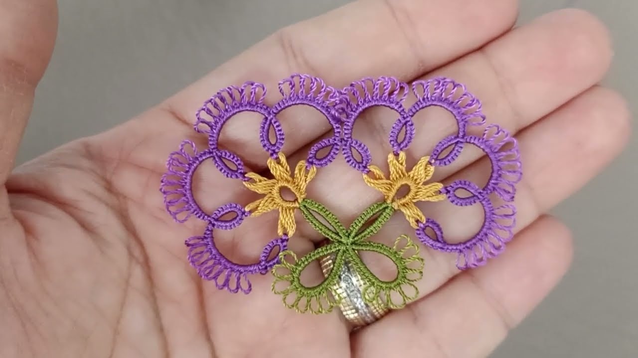 duruşu harika mekik oyası büyük motif