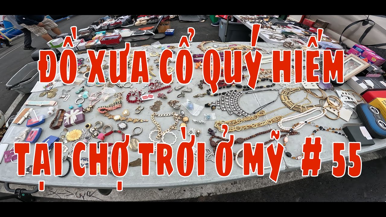 SĂN ĐỒ XƯA CỔ QUÝ HIẾM TẠI CHỢ TRỜI Ở CALIFORNIA MỸ. ĐỜI SỐNG MỸ. MỸ VIỆT VIDEO. MYVIETVIDEO