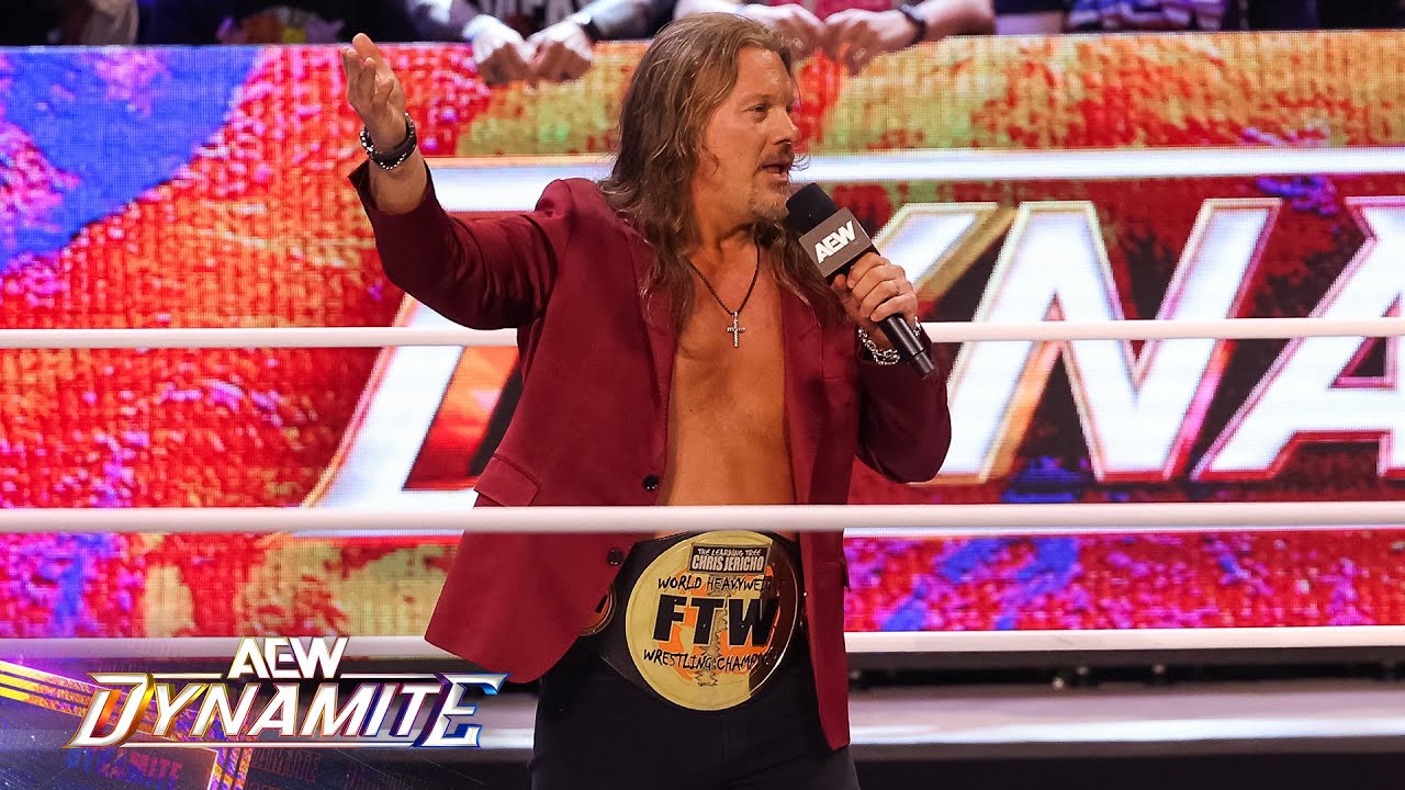 Who chose to sit under the Learning Tree  NEW FTW Champion Chris Jericho  42424 AEW Dynamite