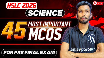 Important Science MCQs For HSLC 2026 | All Chapters MCQ | Class 10 Science | ASSEB | Let