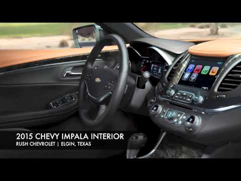 2015 Chevy Impala Interior Near Austin Rush Chevrolet Of