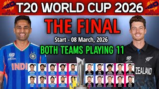 T20 World Cup 2026 Final Match | India vs New Zealand Final Match Playing 11 | IND vs NZ Final Match screenshot 5