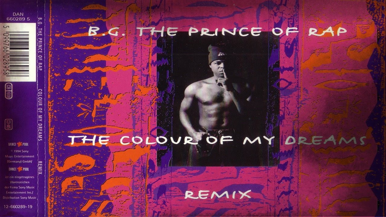 Balada Eurodance anos 90. The Color of my Dreams - B.G. The Prince