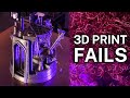 EPIC 3D PRINTER FAILS (TIMELAPSE) / OCTOLAPSES)