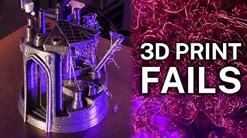 EPIC 3D PRINTER FAILS (TIMELAPSE) / OCTOLAPSES)