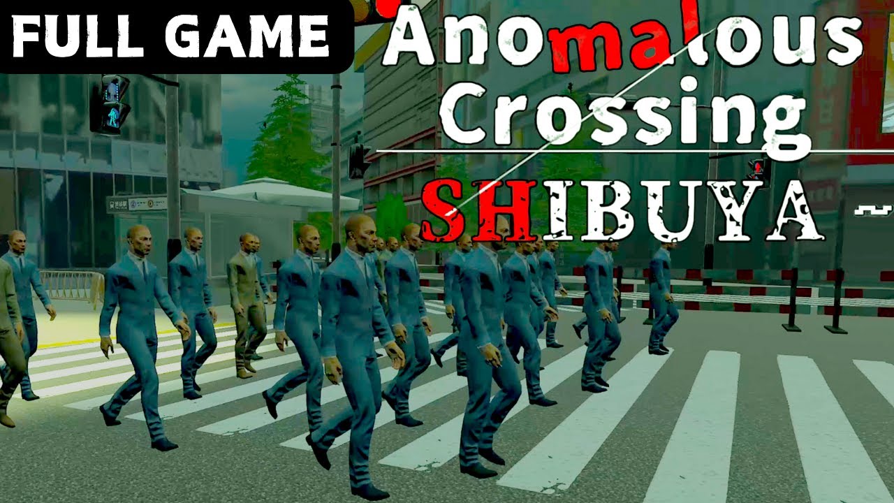 ANOMALOUS CROSSING SHIBUYA Full Game With Ending | No Commentary - YouTube