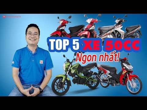 TOP 5 XE 50cc CHẤT LƯỢNG TỐT NHẤT DƯỚI 20 TRIỆU!