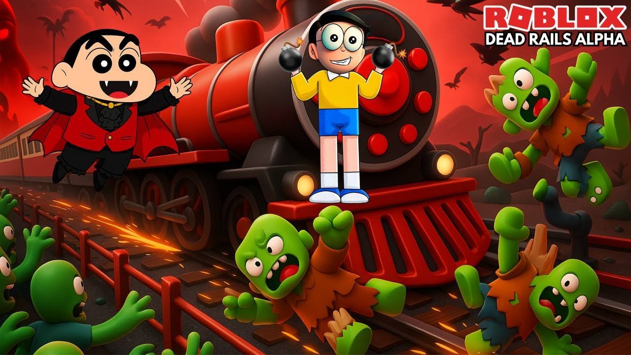 Beating Dead Rails🥵 Gameplay in Tamil | GAMING WITH SHINCHAN