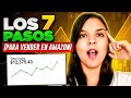 1,2,3…7! “Tu Producto En Amazon Está Activo” - De idea a tu primera venta (en 7 pasos).