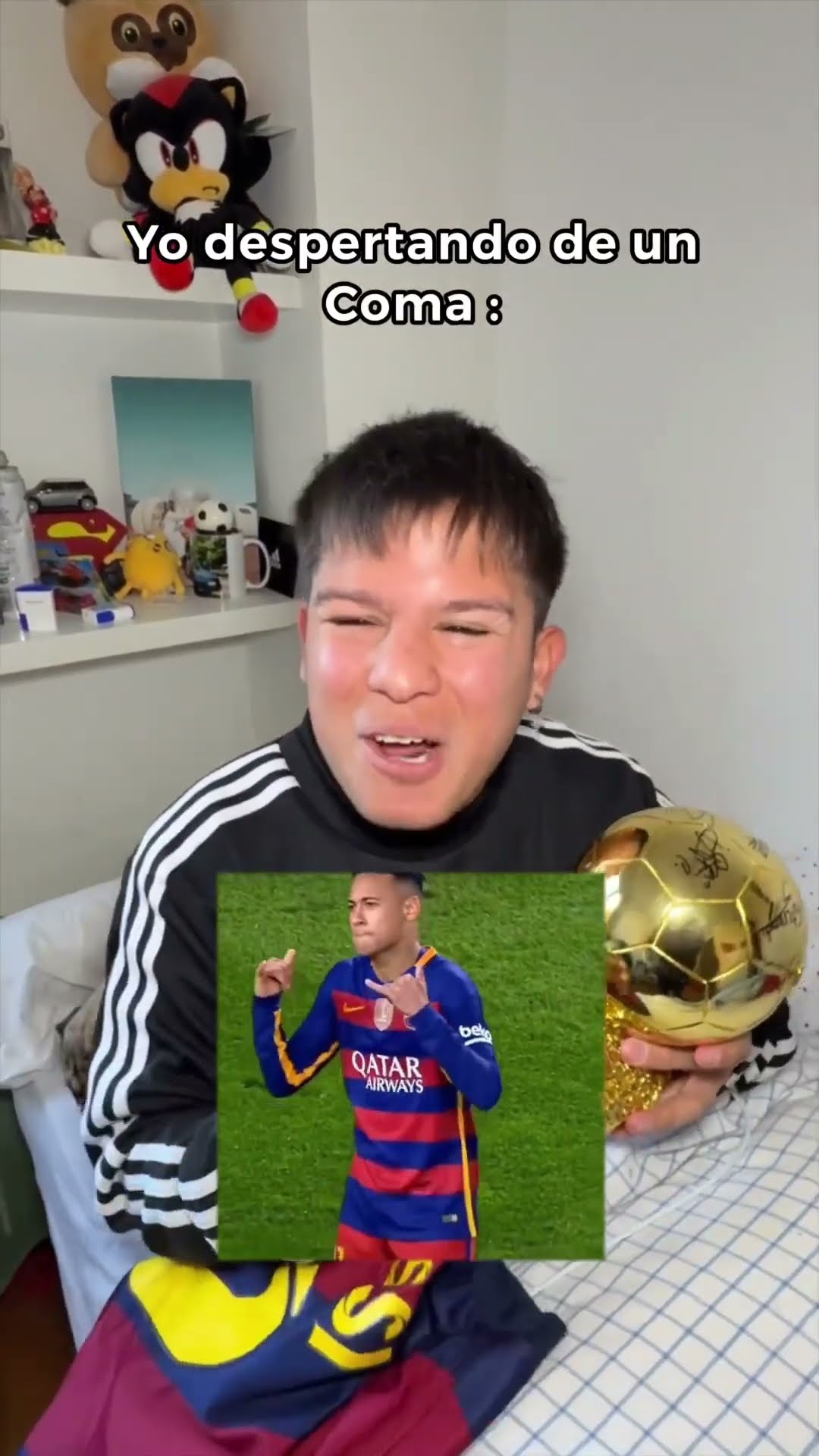POV: Yo Despertando De Un Coma (CR7 y Neymar) ?? Paul Ferrer #short