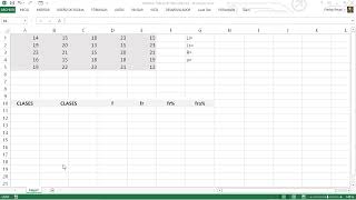 FREQUENCY TABLES AND GRAPHS USING EXCEL