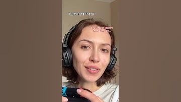 #pov Extroverted friend covers for her Introverted friend… (full screen version)