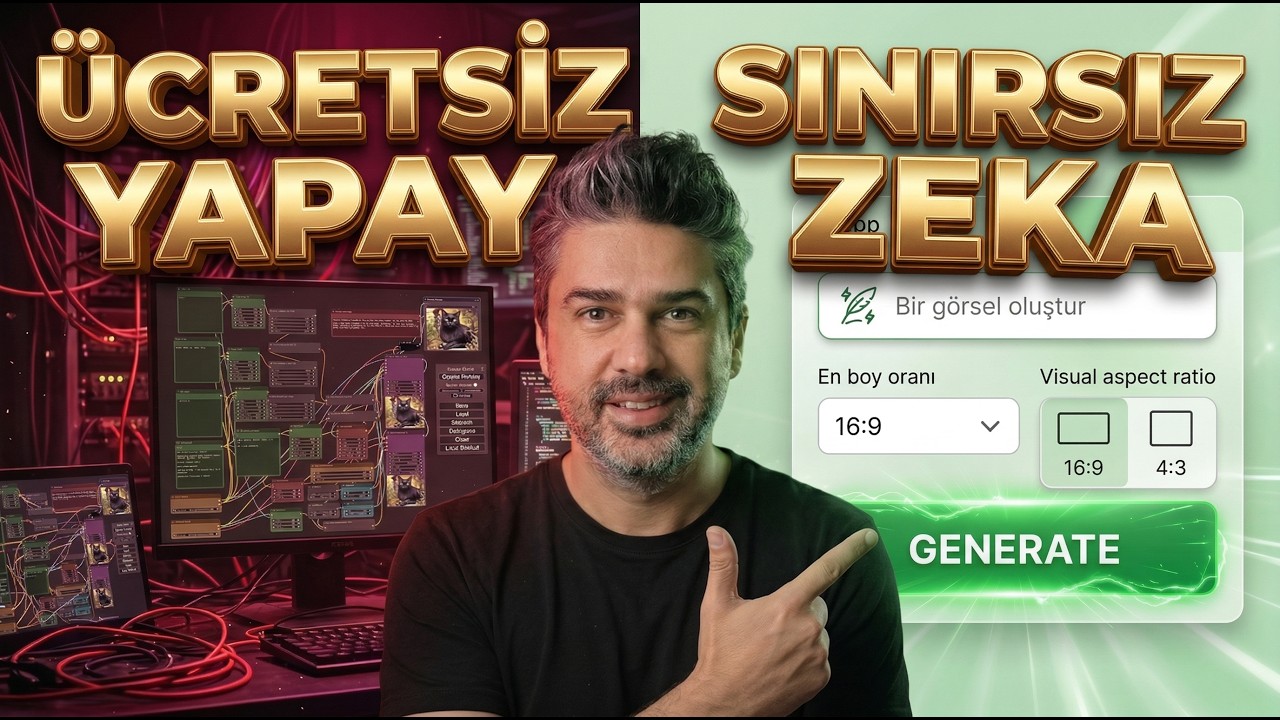 YENİ ComfyUI APP - ÜCRETSİZ ve SINIRSIZ Yapay Zeka | INTEL 270K Plus