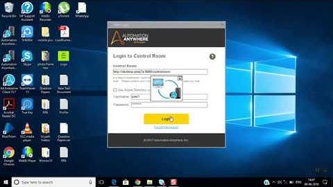 Automation Anywhere 10 7 Client Installation and User Management  in Control room