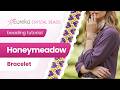 🐝 Honeymeadow Bracelet Beading Tutorial w/ Wave Beads, Round Druk Beads & Miyuki Round Seed Beads