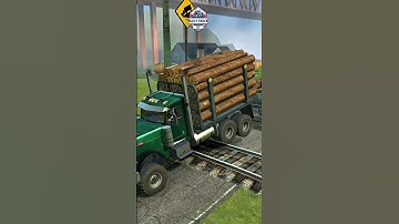 SpinTires MudRunner | Truck Simulator Eps 39 | Heavy Haulage: Timber Transport Out of the Woods